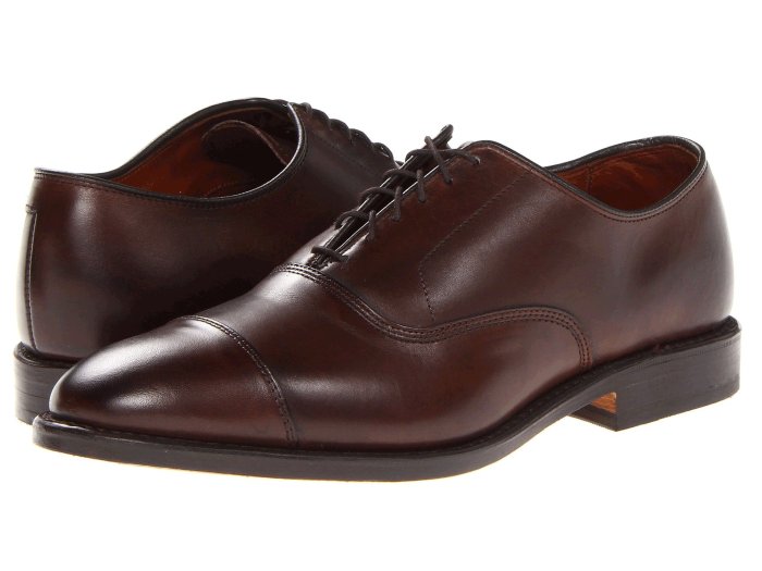 Modern mens brown dress shoes