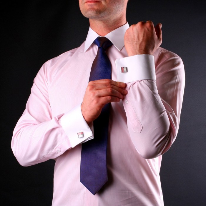 Dress shirts for men french cuff