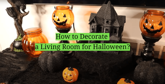 How to decorate room for halloween