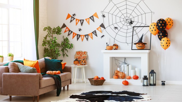 How to decorate room for halloween