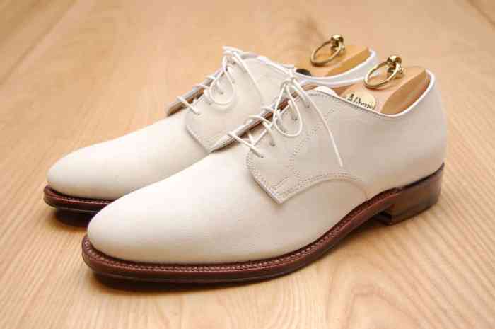 Mens dress shoes white